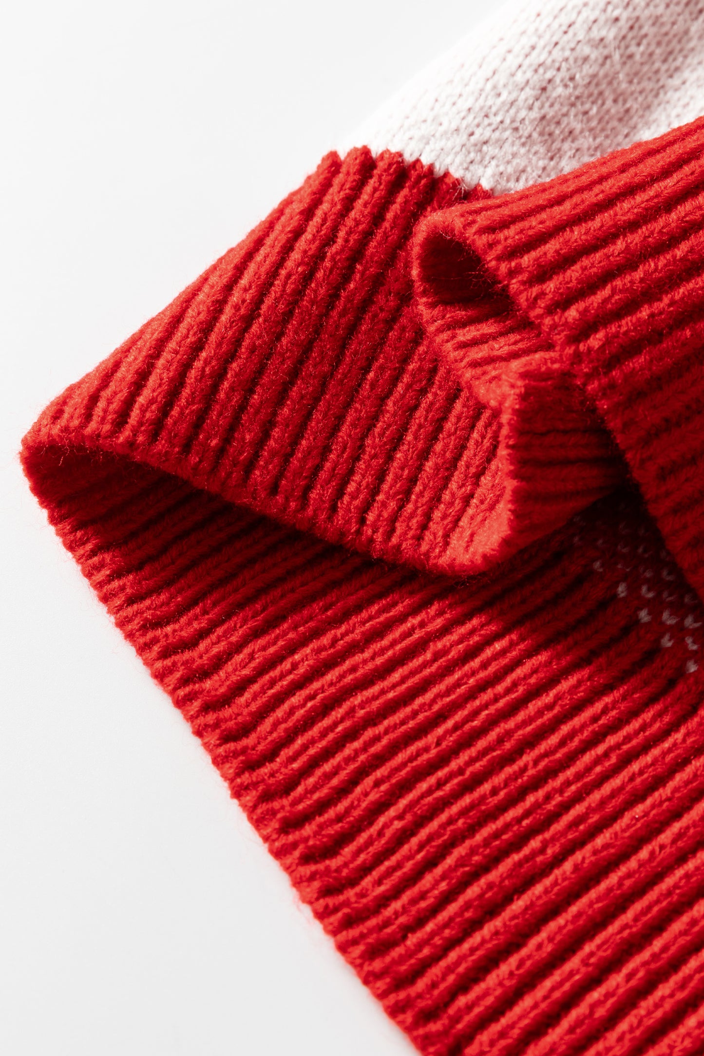 Khaki Checkered Bishop Sleeve Sweater